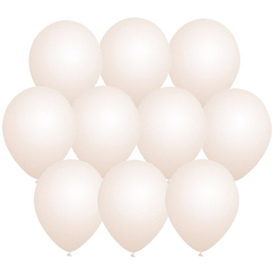 100x Transparante party ballonnen 27 cm