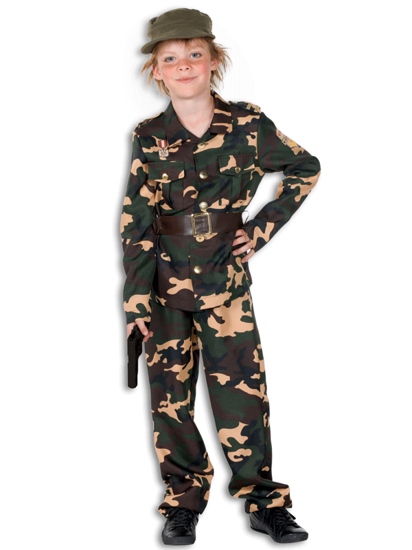 Soldaten kostuum voor kinderen