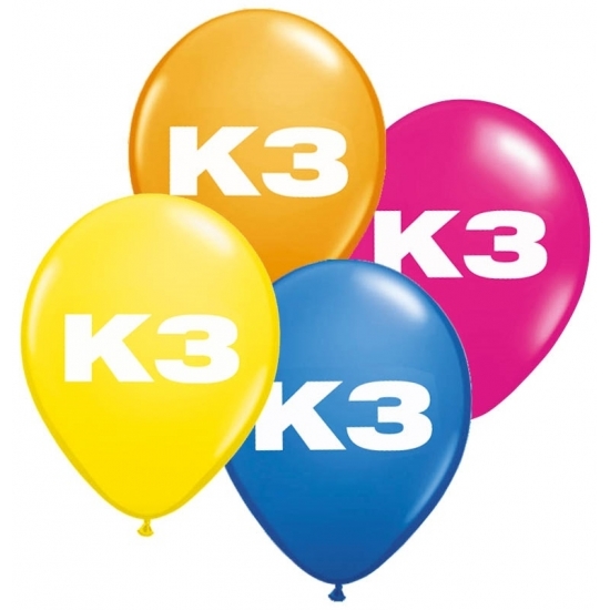 Feestartikelen K3 ballonnen