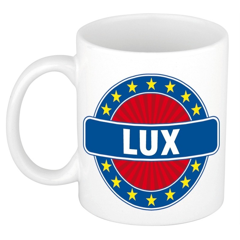 Mok met naam Lux 300 ml
