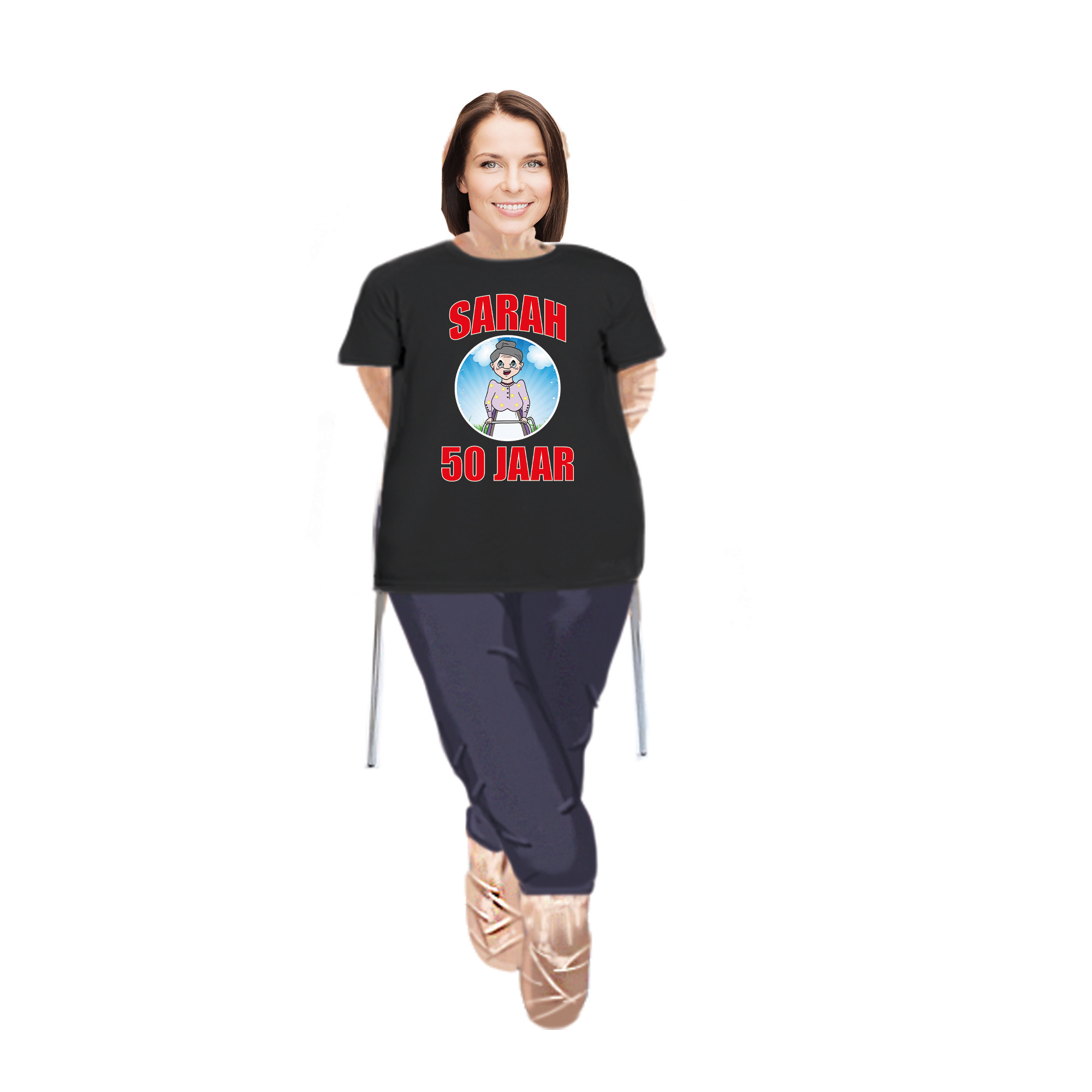 Sarah pop opvulbaar met Sarah pop shirt/ kleding