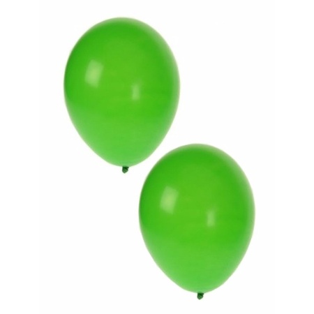 Feest ballonnen groen/geel/rood 30 stuks