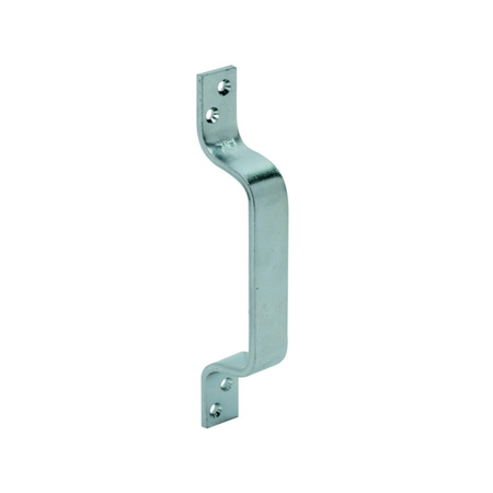 1x Handles / door handles galvanized steel 15 cm