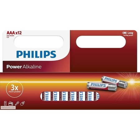 Voordeelpak AAA-batterijen Philips 24x