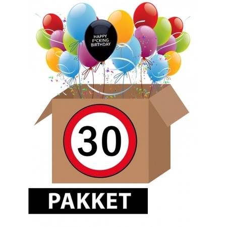 30 years deco package Fucking Birthday