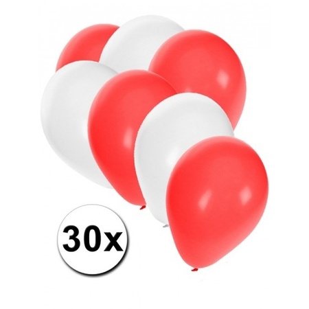 Feestartikelen 30 Zwitserse Ballonnen