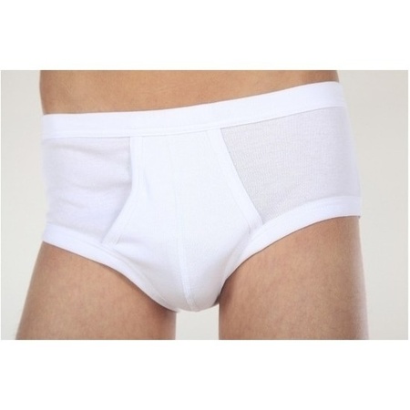 3x White Beeren mens underwear briefs - size 3XL