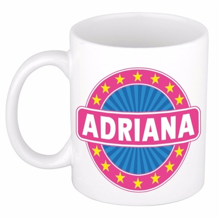 Mok met naam Adriana 300 ml