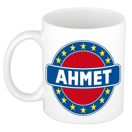 Mok met naam Ahmet 300 ml