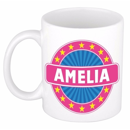 Mok met naam Amelia 300 ml