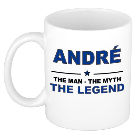 Namen koffiemok / theebeker Andre The man, The myth the legend 300 ml