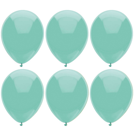 Haza - Balloons - mintgreen theme party/birthday - 200x - 29 cm