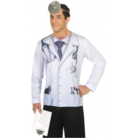 Verkleed dokter 3D shirt