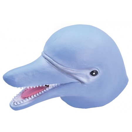 Dolfijnen masker blauw