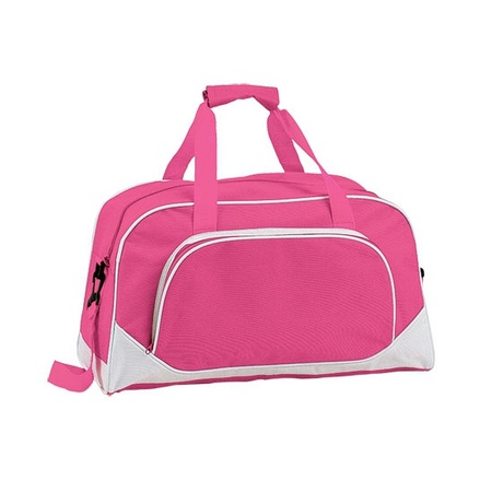 Fuchsia pink sports bag 42 cm