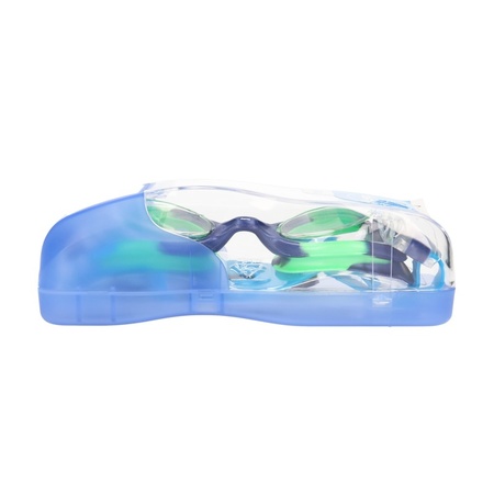 Gekleurde zwembril voor kids met blauwe band