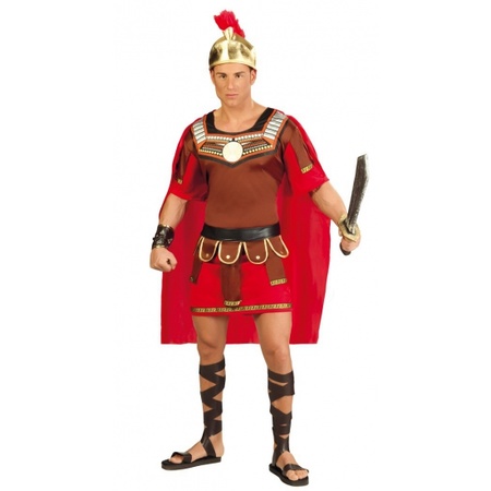 Carnavalskleding gladiator kostuum rood