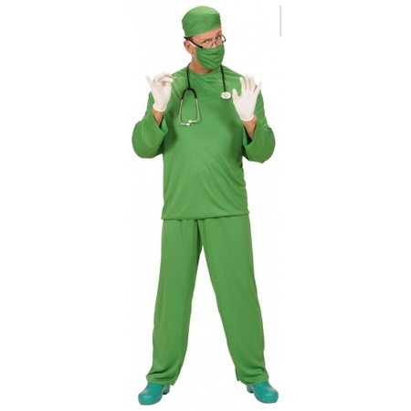 Green surgeon costume