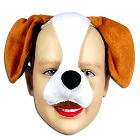 Carnaval masker hond