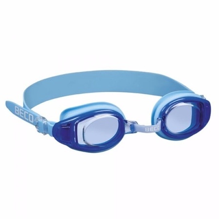 Duikbrillen blauw voor jeugd merk Beco