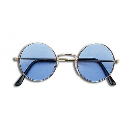 Feestartikelen John Lennon bril blauw