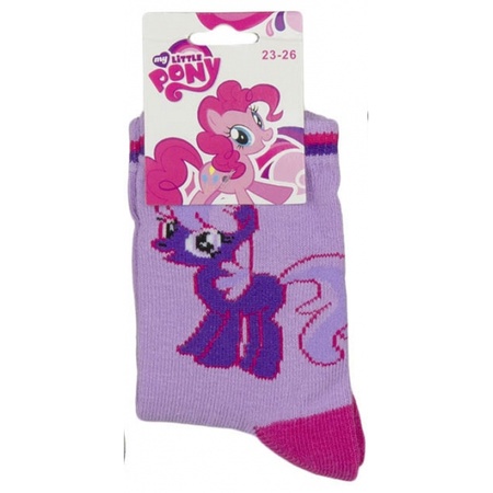 My Little Pony sokjes lila voor kinderen 1 paar