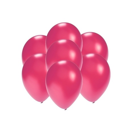 Small pink metallic balloons 200 pieces