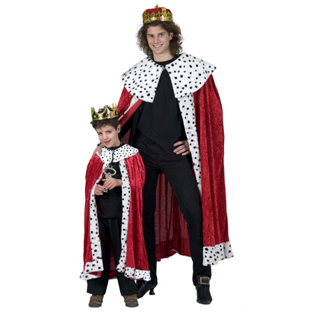 Carnavalskleding Koning kostuum voor volwassenen