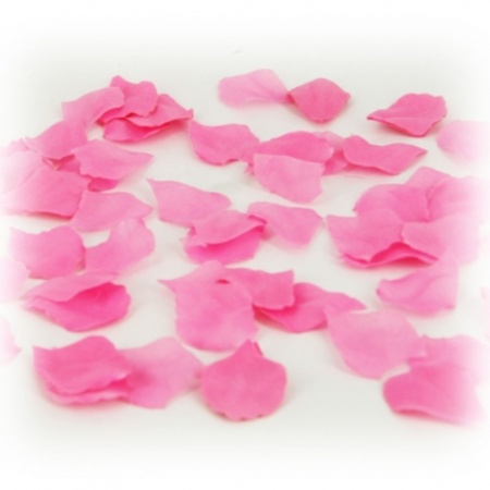 Feestartikelen Luxe roze rozenblaadjes pakket