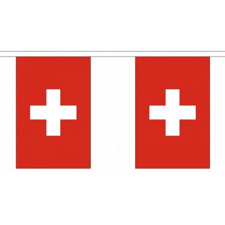 Luxe Zwitserland vlaggenlijn