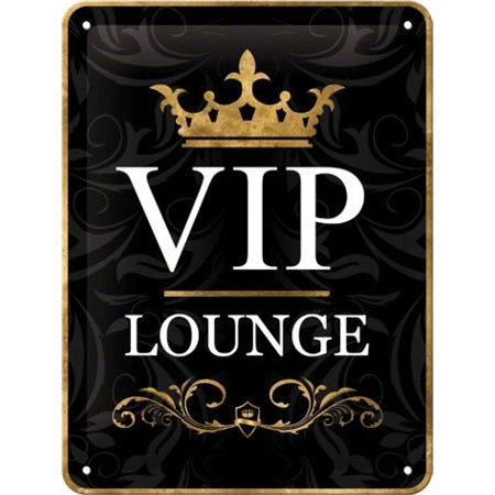 Hollywood thema Muurdecoratie VIP Lounge 15 x 20 cm