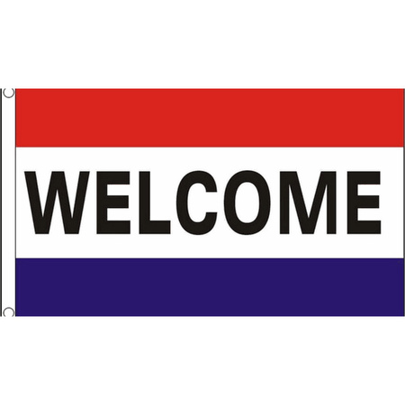 Welkom thuis Holland vlag 90 x 150 cm
