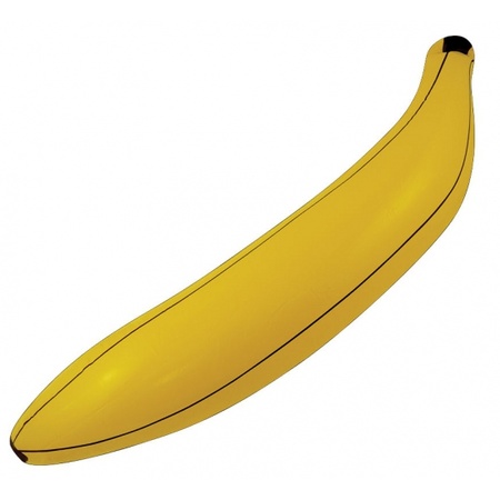 Feestartikelen Opblaasbare banaan 80 cm
