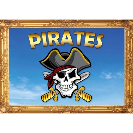 Pirates versiering poster