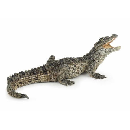 Speelgoed plastic baby krokodil 10 cm
