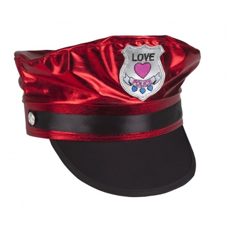 Party pet Love Police rood