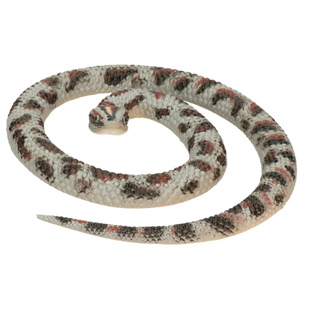 Rubberen python slang 66 cm lang