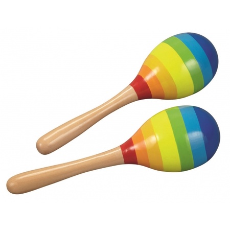 Speelgoed sambaballen regenboog