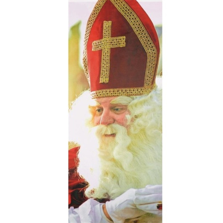 Grote Sinterklaas banier 75 x 180 cm