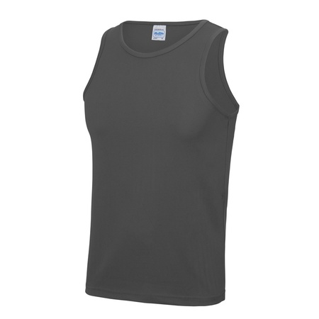 Sport singlet/shirt for men grey