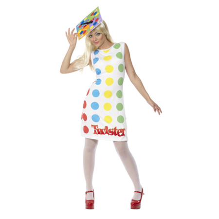Carnavalskleding Twister kostuum voor vrouwen
