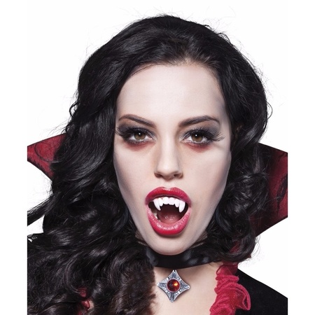 Verkleden als vampier nep tanden gebitje voor volwassneen
