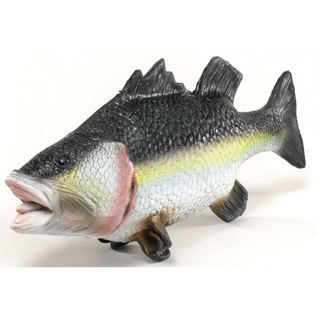 Fish decoration made of rubber 35 cm