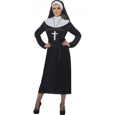 Carnavalskleding nonnen pak voordelig
