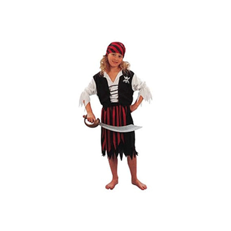 Meisjes piraat kostuum