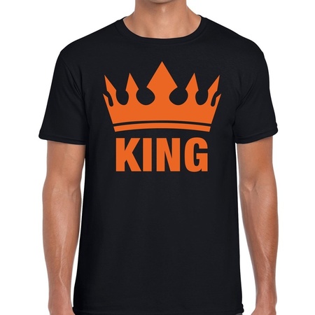 King t-shirt black men