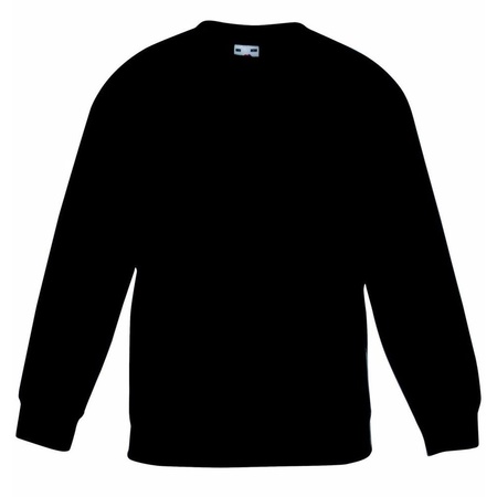 Basic zwarte trui/sweater voor jongens