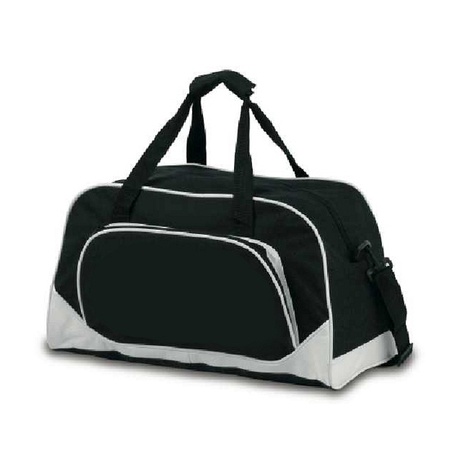 Black sports bag 42 cm